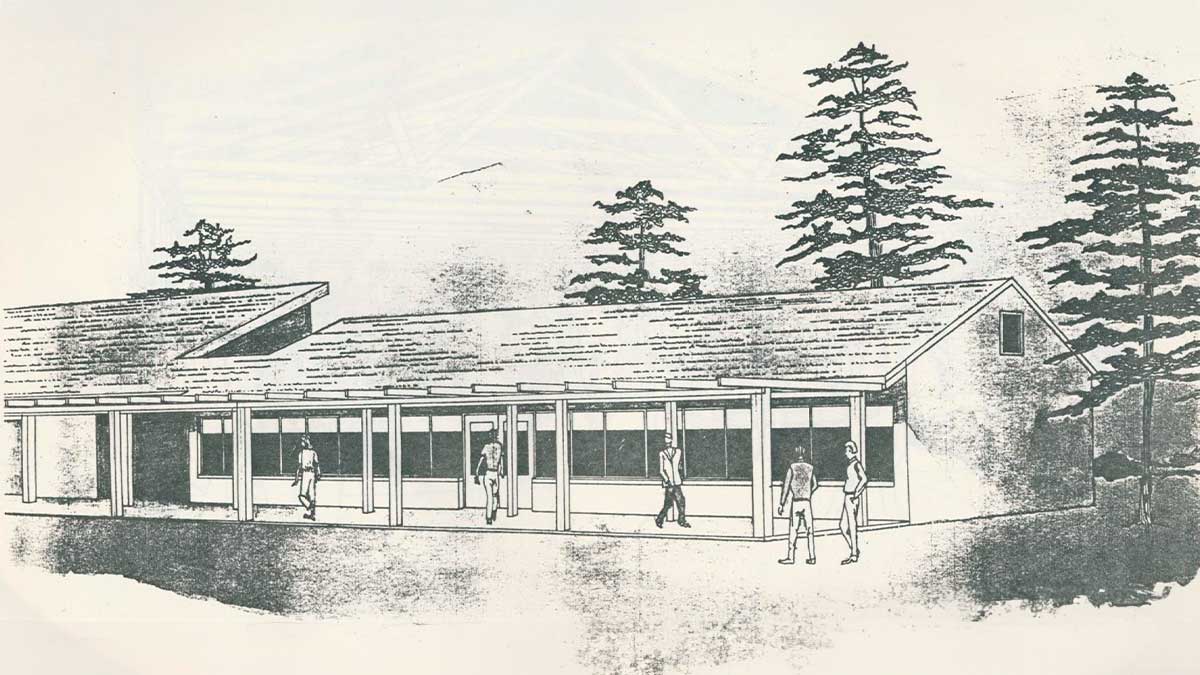 1989 - PROPOSAL DRAWINGS FOR NEW CLUBROOMS